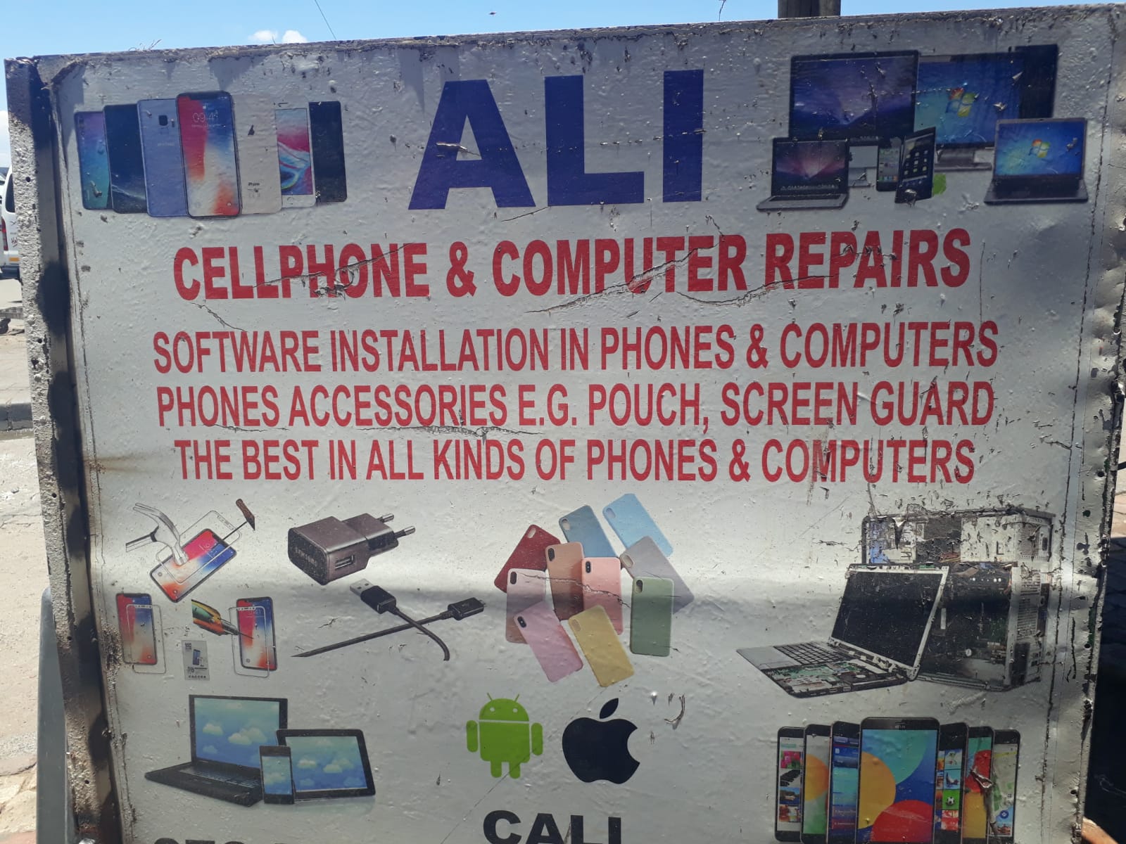 Ali Cellphone and computer repairs