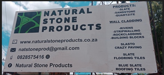 Natural stone products